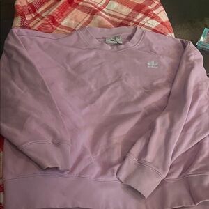 B58 Adidas Light Purple Crewneck Sweatshirt, Women’s and
